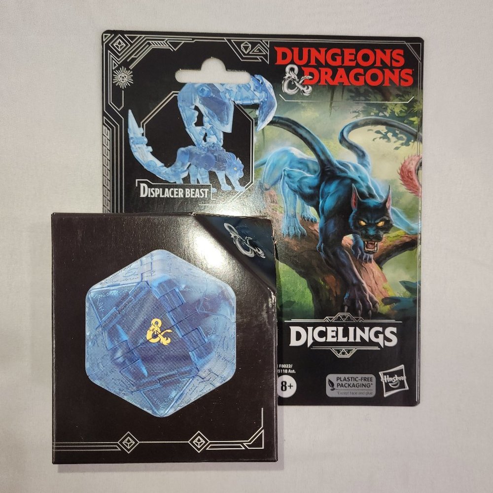 Dungeons & Dragons D&D Dicelings Displacer Beast Action Figure by Hasbro NEW